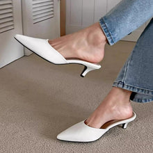 Women's Small Feet Pointed Slip On Heels FS109
