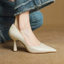 Women's Small Feet Pointy Leather Shoes FS279