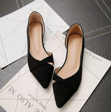 Women's Small Feet Side Empty Flat Shoes MS320