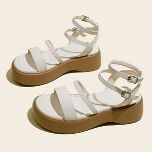 Women's Small Feet Thicksole Ankle Strap Sandals MS548