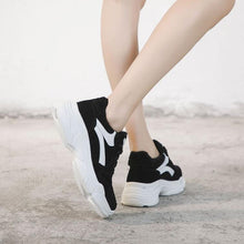 Women's Small Feet Thicksole Suede Sneakers MS363