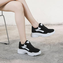 Women's Small Feet Thicksole Suede Sneakers MS363