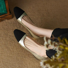 Women's Small Size 3 Flats With Toe Cap TS28