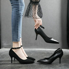 Women's Small Size Ankle Strap Heel AW2649