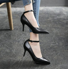 Women's Small Size Ankle Strap Heel AW2649
