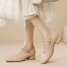 Small Size Pointy Pump Shoes With Toe Cap SS2768