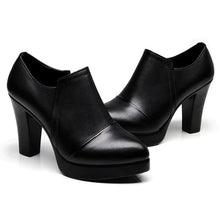 Women's Small Size Chunky Heel Shoes BS269