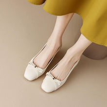 Women's Small Size Chunky Pump Shoes FS328