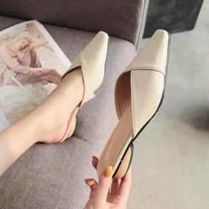 Women's Small Size Flat Low Heel Shoes FS151