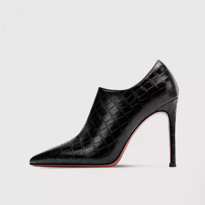 Women's Small Size High Heel Booties TS243