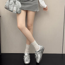 Women's Small Size Inner Heel Fashion Sneakers AW2668