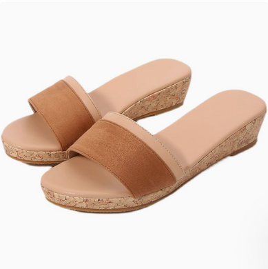 Women's Small Size Low Heel Wedge Sandals FS36