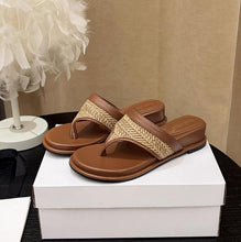 Women's Small Size Low Wedge Sandal Shoes SS2782