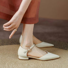 Women's Small Size Pointy Flat Sandals FS95