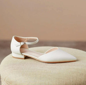 Women's Small Size Pointy Flat Sandals FS95
