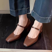 Women's Small Size Retro Mary Jane Shoes FS363