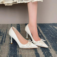 Women's Small Size Satin Pump Shoes SS2763