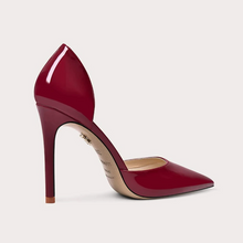 Women's Small Size Side Empty Patent Shoes FS294