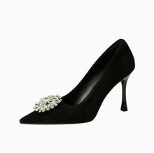 Women's Small Size Suede Pump Shoes AW2639