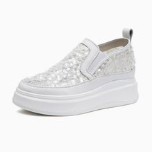Women's Small Size White Lace Mesh Shoes SS2799