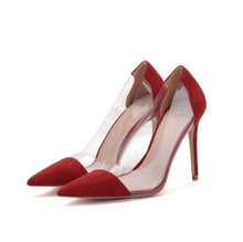 Womens Small Size Clear Heels Pumps SS318