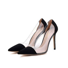 Womens Small Size Clear Heels Pumps SS318