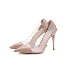 Womens Small Size Clear Heels Pumps SS318