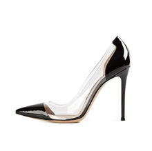 Womens Small Size Clear Heels Pumps SS318