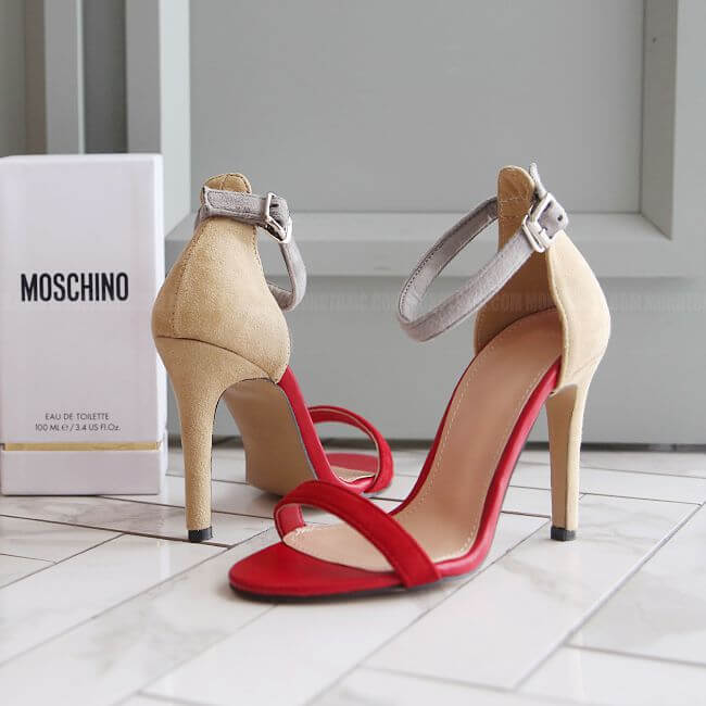 Fashion Design High Heel Party Dress Sandals for Women's Small Feet EU35=US4.5=UK2.5 / Black