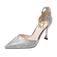 Glitter Ankle Strap Dress Heels GS243