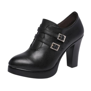 Heeled Ankle Booties For Women DS16