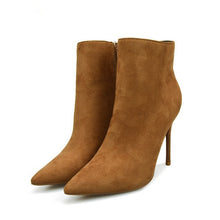 Small Size High Heel Pointy Boots DS39