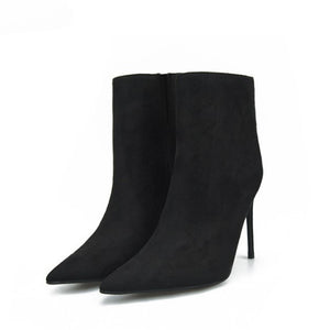 Small Size High Heel Pointy Boots DS39