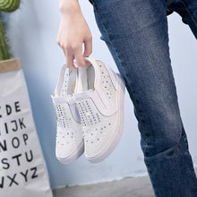 Lace Mesh Rhinestone Upper Casual Shoes GS323
