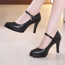 Ladies Small Size Mary Jane High Heel Pumps SS80