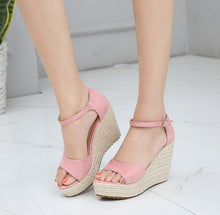Ladies Small Size Wedge Sandals SS63