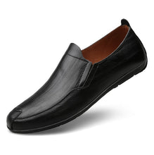 Men's Small Feet Leather Loafers MS31