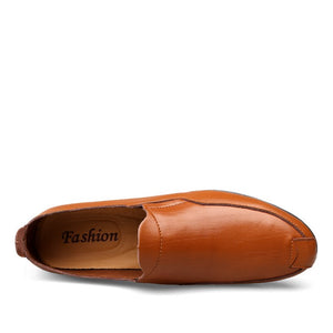 Men's Small Feet Leather Loafers MS31