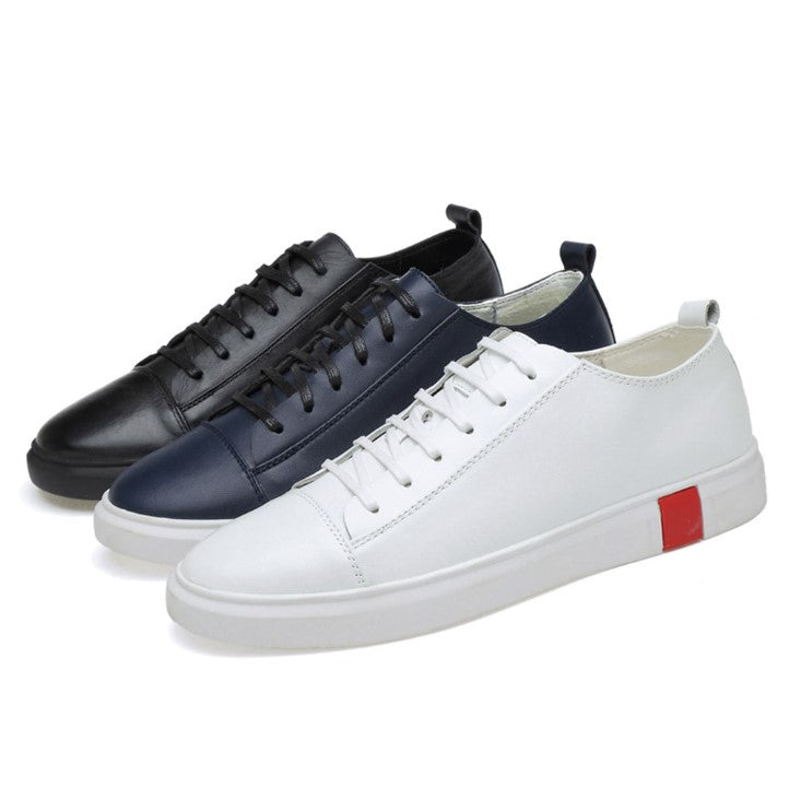 Men's Small Feet Leather Sneakers MS29