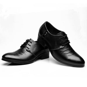 Men's Small Size Height Increase Dress Shoes MS52