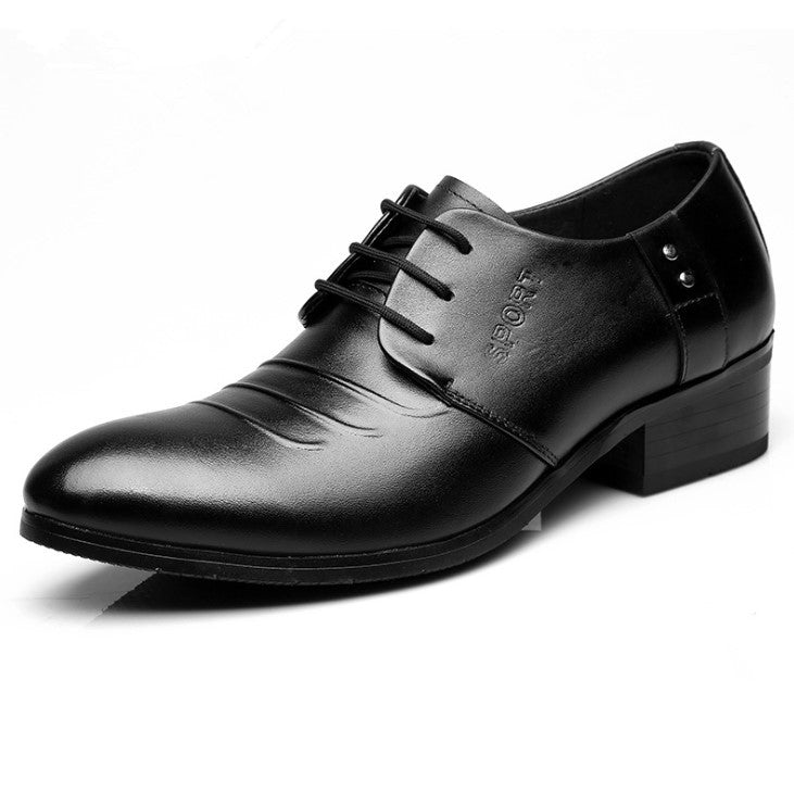 Men's Small Size Height Increase Dress Shoes MS52