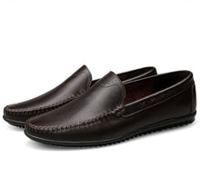 Men's Small Size Leather Loafers MS13