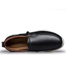 Men's Small Size Slip On Leather Loafers MS23