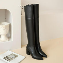 Over Knee Chunky Long Boots GS232