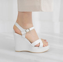 Peep Wedge Sandal For Small Feet SS390