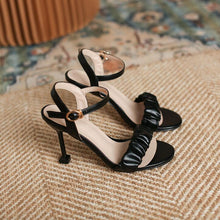 Petite Ankle Strap Heeled Sandal Shoes GS360
