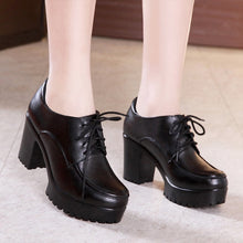 Petite Chunky Lace Up Booties DS390