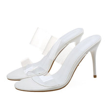 Petite Clear Strap High Heeled Sandals SS378