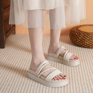 Petite Feet Strap Platform Sandals GS334