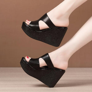 Petite Feet Wedge High Heel Shoes GS196